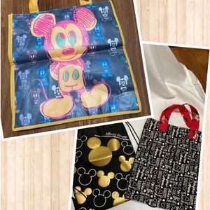 Trio of Disney Bags - Mickey and Minnie